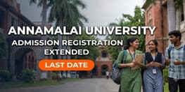 Annamalai University Admission Registration Extended to June 30 2026